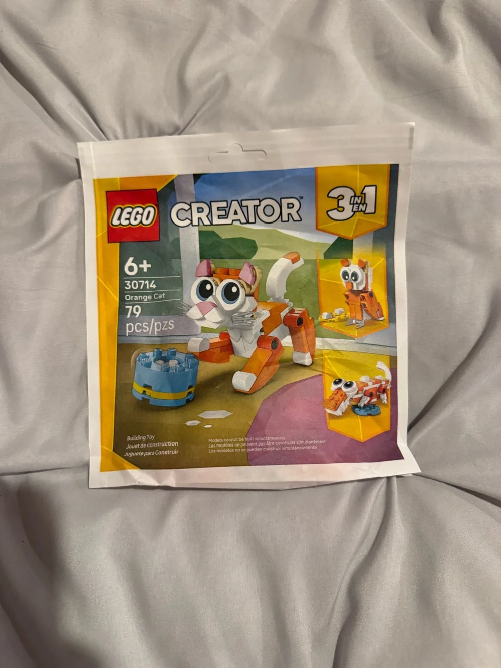 Lego Creator Orange Cat Set. New.